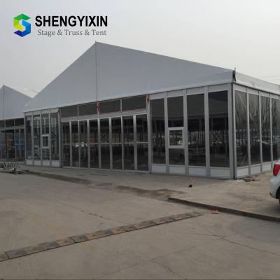 China Hot Sale Hight Quality 20x40 Aluminium Frame Clear PVC Cover Sheet Party Tent, 10x50m Tent for sale