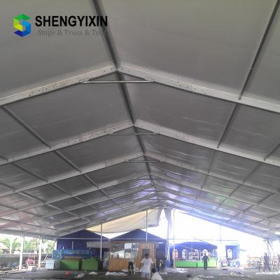 China Outside Luxury Aluminum Frame Event Tent With Decorations Cheap priced aluminum frame large event tents for sale for sale