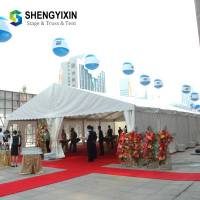China Jiangsu Wuxi factory sale white pvc party tent aluminum frame tent for restaurant/Exhibition/Show for sale