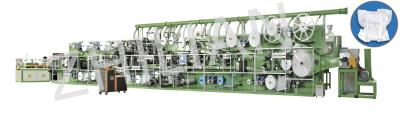 China 400 pcs / min Small Scale Diaper Making Machine I Type for sale