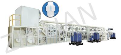 China Máquina de fabricação de absorventes higiênicos totalmente automática para senhoras 1200 peças/min à venda
