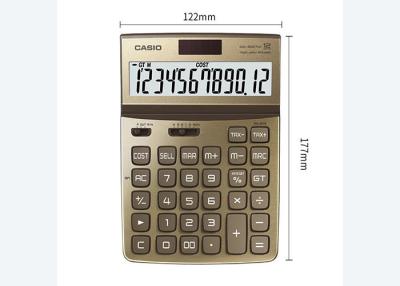 China For Authentic Casio DW-200TW Piano baked Lacquer Panel Office finance solar energy stylish calculator for sale
