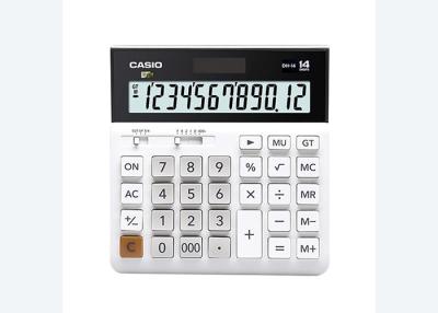 China For Authentic Casio DH-14 Bank Financial Accounting computer Wide body 14 digit solar calculator à venda