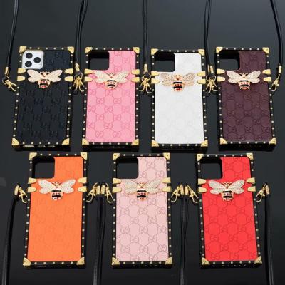 China Square TPU Crossbody Cell Phone Protective Covers for sale