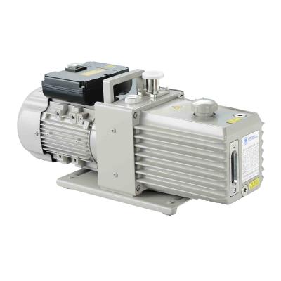 China Single Phase 0.55KW Lubricated 	Rotary Vane Vacuum Pump Dual Stage 16 CBM/h Speed for sale