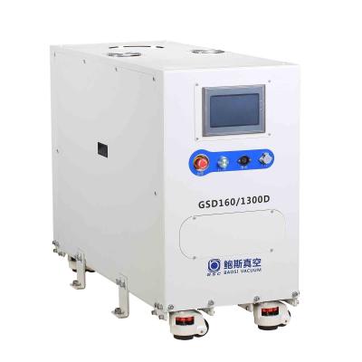 China GSD160/1300D el ³ /h de 1300 m secan el sistema de bomba de vacío del tornillo con uso del tratamiento térmico de la bomba del forro GSD160 en venta