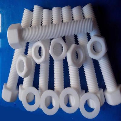 China Tough Flexible PFA Plastic Parts Fluoropolymer Plastic Injection Machine Parts for sale
