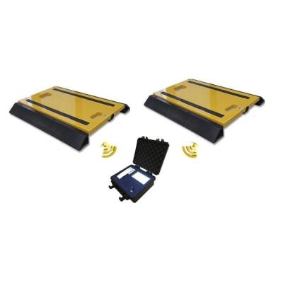 China 10t 20t 30t Portable Truck Axle Scale Weighbridge Pad for sale