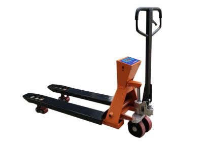 China Carbon Steel 1.5 Ton Digital Hand Pallet Truck Scales for sale