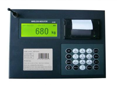 China Portable Wireless Weighing Indicator With Multi Channel Receiver Box for sale