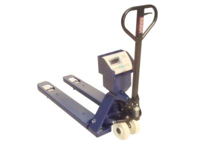 China CE 2t Mild Steel Pallet Truck Scales With Hand Brake for sale