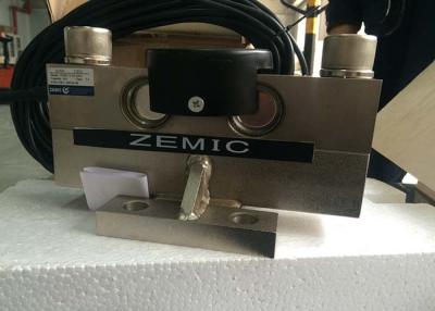China ZEMIC HM9B Weighing Load Cell 20t  30t Double Shear Beam Load Cell White Bottom For Weighbridge for sale