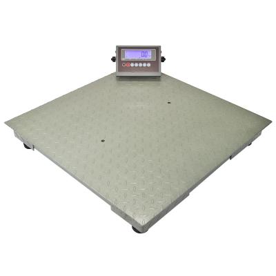 China Anti Rust Coated Heavy Duty Warehouse Floor Weighing Scales for sale