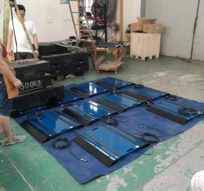 China Escala portátil de 10 toneladas do peso do eixo do carro à venda