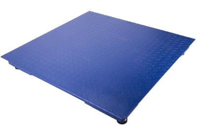 China 1.2×2m 5 Tons Carbon Steel Platform Floor Weighing Scales for sale