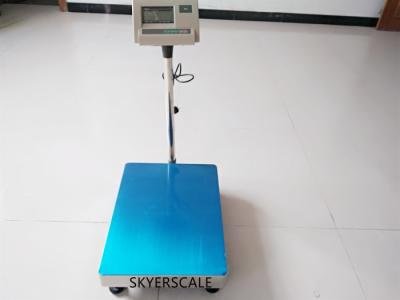 China 500kg 300kg Electronic Mild Steel Platform Bench Weighing Scales for sale