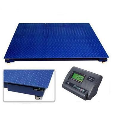 China Single Deck 1200×2200mm 3t 5 T Floor Weighing Scales, platform set weighing scale for sale