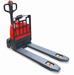 China 2000kg Hand Brake Mild Steel Weighing Pallet Truck Scales for sale
