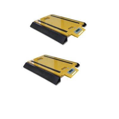 China SQB LoadCell 30t Portable Axle Scales Weigh Pads for sale