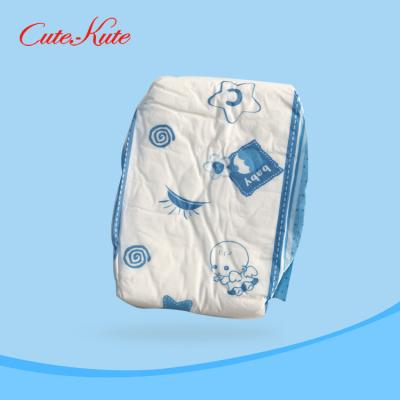 China Disposable Leak Guard Protection Diaper Unisex With Fluff Pulp Core for sale