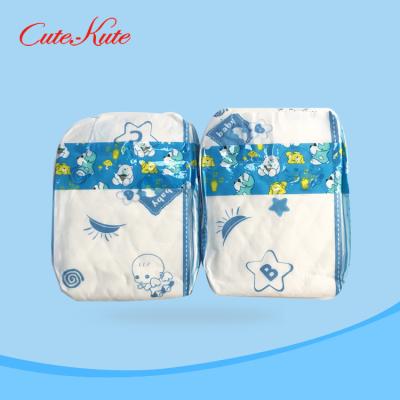 China Breathable Newborn Dry Nappy Overnight / Printed Adult Diapers SAP for sale