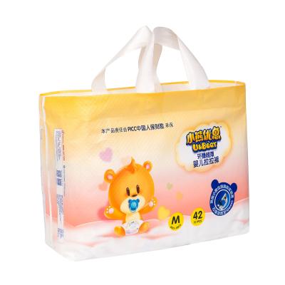 Китай Пеленки печати безопасности ADL Breathable младенческих пеленок младенца зеленые для nighttime SAP продается