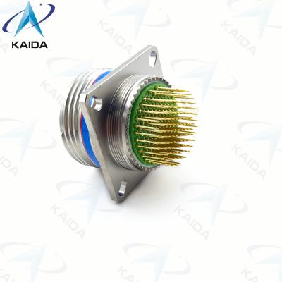 China 128 Male Pins. Aluminum Shell MIL-DTL-38999 Series Ⅲ Excellent Quality; Electroless Nickel Plating.D38999/20FJ35PLN for sale