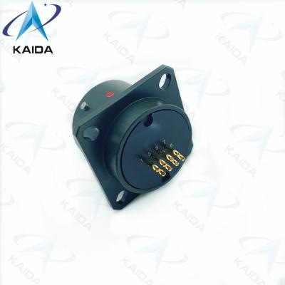 China Conectores circulares RJ45 USB Transferência de dados -25°C a 125°C Conectores de tomada de avião à venda