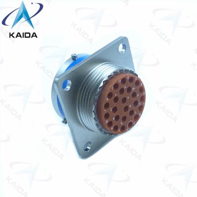 China 26 Male Pins MIL-DTL-38999 Series 2 Electroless Nickel.D38999 Series 2 Connector for sale