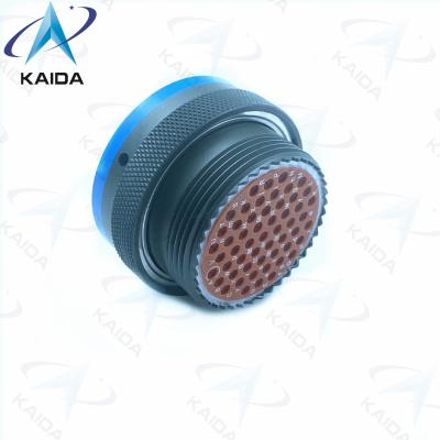 China 55 Female Pins MIL-DTL-26482 Series 2 Connector MS3476W22-55P Straight Plug for sale
