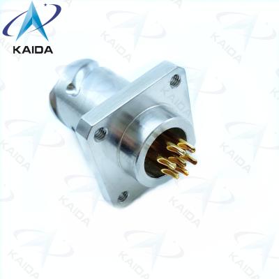 China Industrial Grade Stainless Steel Plug Heavy Duty Applications Round Electrical Connectors for sale