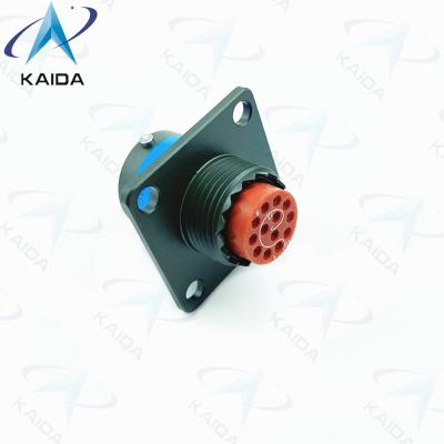China Crimp Wall Mount D38999 Series 2 Receptacle 500V 38999 Ethernet Connector 13 Female Pins.MS27497T10B35S for sale