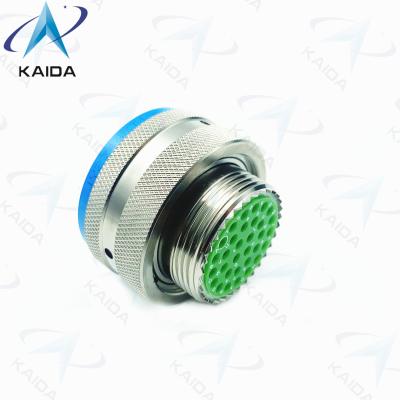 China Electroless Nickel Mil Dtl 38999 Series Iii Connector 32 Male Pins 38999 Series 3 for sale