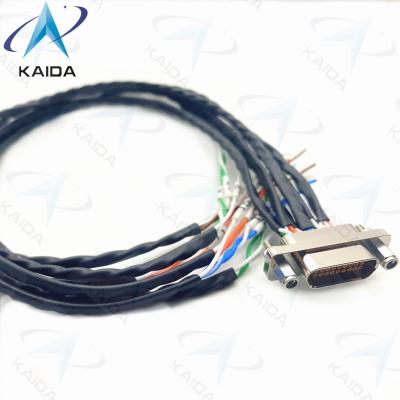 China Balck Wire MIL-DTL-83513 Mikro-D-Anschlüsse Messing Kupplungsmutter Mikro-D-Anschluss zu verkaufen