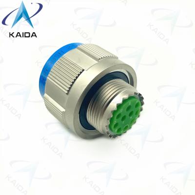China 500V MIL-DTL-38999 Series Ⅲ Plug Connector For Military D38999/26FC98SN Electroless Nickel 10 Female Pins.8D Series. for sale