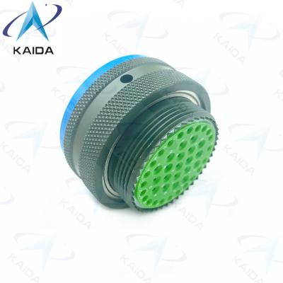 China Material de contacto de aleación de cobre Disposición de inserción 25-43 para MIL-DTL-38999 Serie I MS27467T23B43PA Cadmio verde oliva en venta
