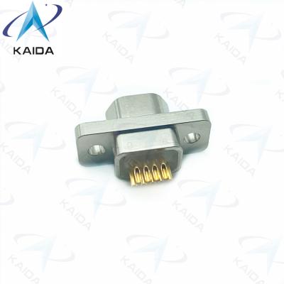 China Long Lasting Rectangular Connectors With Voltage Rating Of 500V -55 To 125°C M83513/02-AN 9 Pins for sale