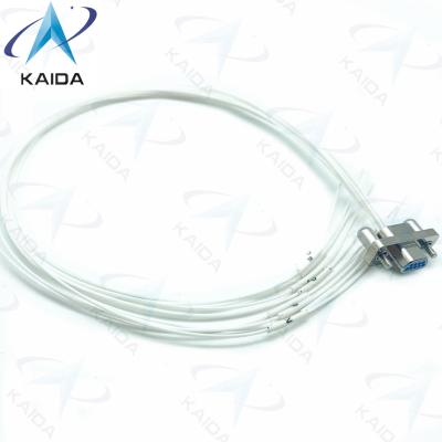 China Gold Plated J14 Plug Connector J14F-36ZKB Solder Termination 3A Plug With 60cm Wire Female Contacts for sale