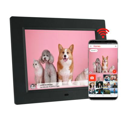 China Acrylic 12MB-16GB Wifi Cloud Digital Photo Frame 7 Inch Android HD 1080p for sale