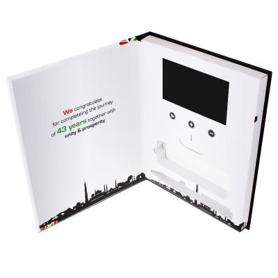 China Regional Feature Digital Video Mail Card Video Upload with USB Cable Connection for sale