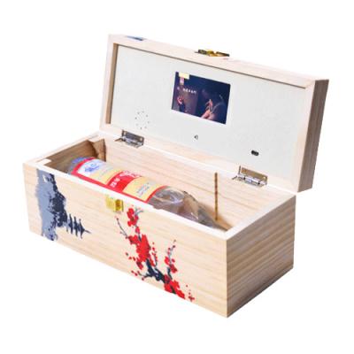 中国 充電電池を持つ磁気LCD Screen Gift Box OEM Autoplay 販売のため