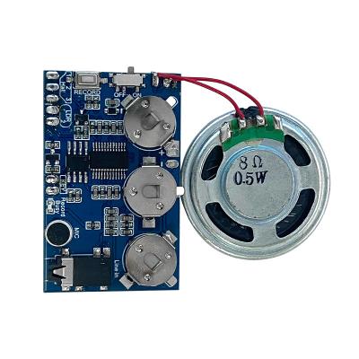 China MP3 IC PCB Recordable Sound Module Real time For Greeting Cards Gift for sale