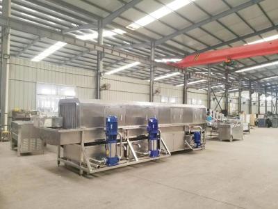 China French Fries Production Line Automatic Potato Chips Frying Machine for sale