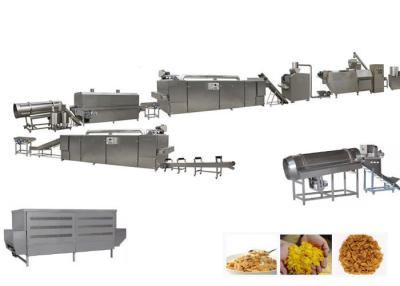China Low Noise Breakfast Cereal Corn Flakes Production Line for sale