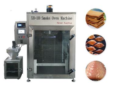 China High Efficient Commercial SUS304 Chicken Smoking Machine for sale