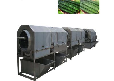 China Stainless Steel 304 Drum Type Vegetable Washing Machine for sale