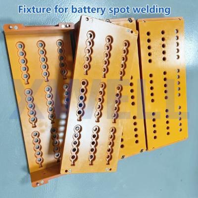 China Bakelite 18650 Battery Fixture Magnetic Battery Fixture For Spot Welding for sale