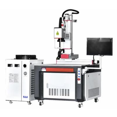 China Continuous 1000w 1500w 2kw Fiber Laser Welding Machine For Lithium Battery Pack Te koop