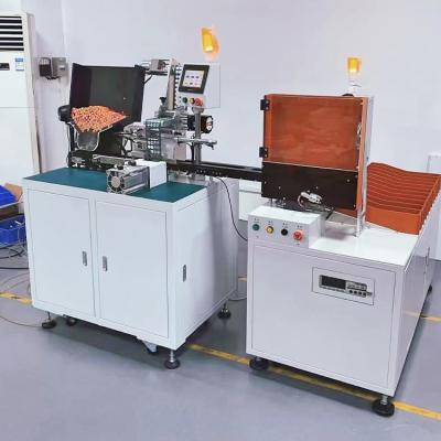 China Cylindrical Battery Insulation Paper Sticking Machine For 18650 26650 32650 21700 for sale