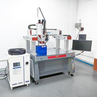 China 3m Battery Laser Welding Machine Gantry Battery Pack Tap Positive And Negative Nickel Sheets Galvo Automatic Laser Weler for sale